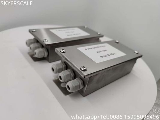 قطعات ترازو برقی فولاد ضد زنگ ضد آب IP67 4 باکس اتصال سیم