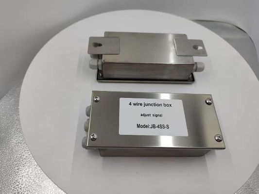 4 کانال IP67 ضد آب کنورتر الکتریکی 4 خط فولاد ضد زنگ باکس اتصال سلول بار برای ترازو