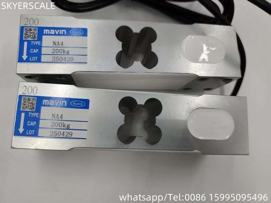 حسگر وزن با دقت بالا Mavin NA4 سیستم سنجش الکترونیکی حسگر مقیاس 60kg 100kg 200kg 350kg 500kg سلول بار