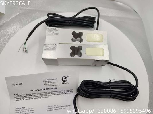ZEMC سلول بار L6E3 آلومینیوم آلیاژ سنجه های الکتریکی سنجه فشار تک نقطه ای سنجه فشار C3 سنجه وزن 300kg