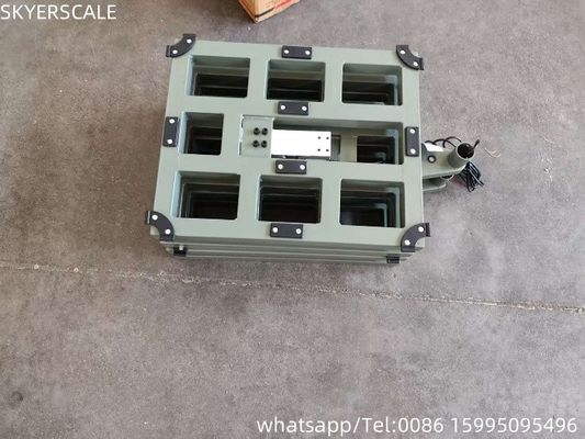 ترازو پلتفرم فولاد کربن 40x50cm 300kg ترازو پلتفرم دیجیتال بنچ برای انبار