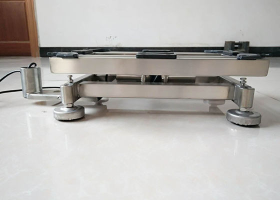 مقیاس توزین دیجیتال ضد لغزش با صفحه نمایش بزرگ LED / LCD