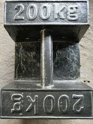 وزن آزمون کالیبراسیون آهن ریخته