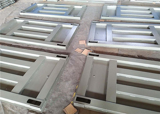 مقیاس توزین طبقه 1 mm 1200 × 2200mm 3t 5 T ، مقیاس توزین مجموعه ای سکو