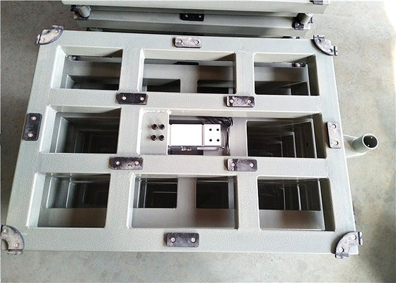 مقیاس توزین نیمکت فولادی خفیف 600x800mm 500kg