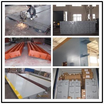 80t Q235 ترازو گالوانیزه گرم قابل حمل مقیاس وزن