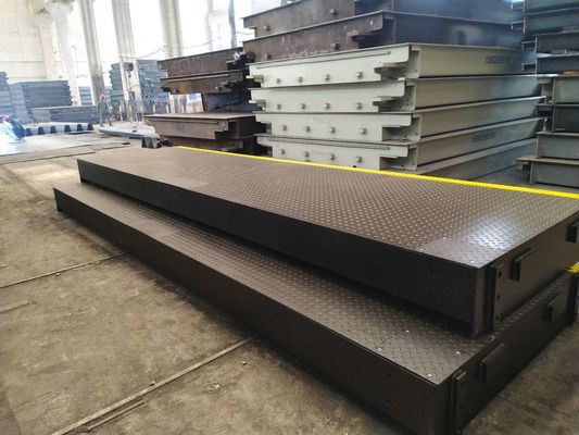 مقیاس وزن کامیون دیجیتال Q235 3 × 24m 200 Ton