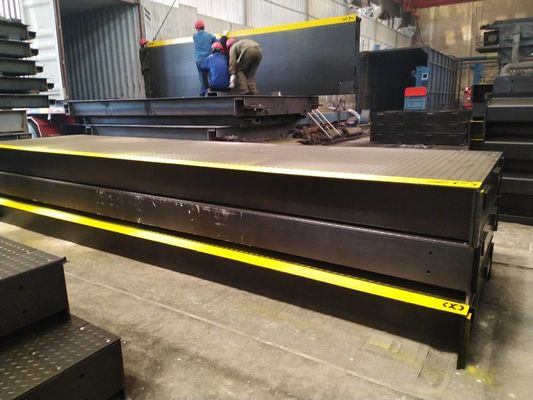 مقیاس وزن کامیون دیجیتال Q235 3 × 24m 200 Ton