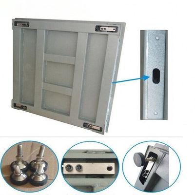 مقیاس توزین طبقه 1 mm 1200 × 2200mm 3t 5 T ، مقیاس توزین مجموعه ای سکو