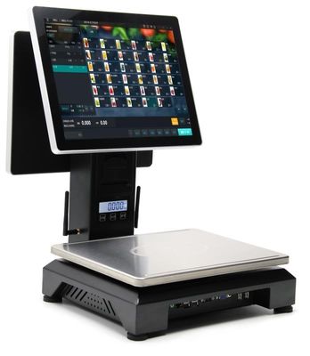صندوقدار صفحه نمایش لمسی LCD 15.1 اینچی با عملکرد توزین