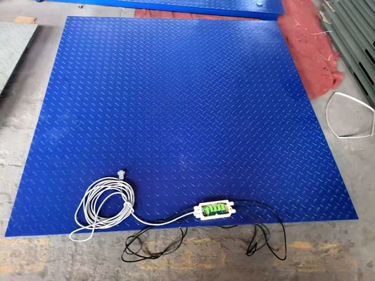 مقیاس های کف سکوی 1.5x2m 3000kg Carbon Steel