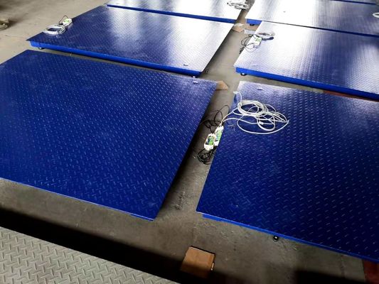 مقیاس های کف سکوی 1.5x2m 3000kg Carbon Steel