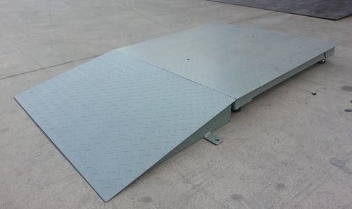 مقیاس سکو پلت فرم Checker Plate مقیاس های 1200 5 1500 mm 3 تن 5t طبقه