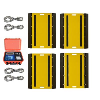 IP66 30T مقیاس قابل حمل محور Weighbridge فوق العاده نازک با دقت بالا