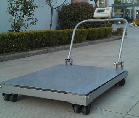 ترازوی کف الکترونیکی 3T سکوی متحرک استیل ضد زنگ بدون لغزش