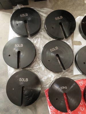 M1 20 کیلوگرم 50LB 100N کالیبراسیون 20 کیلوگرم وزنه های تست برای تعادل