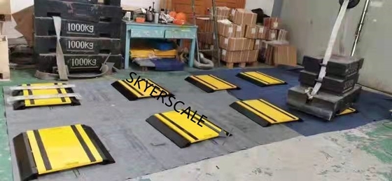 ساختار آلومینیومی دینامومتر خودرو محور قابل حمل استاتیک سیمی